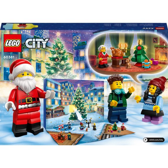 Calendrier de l'avent Lego City 60381