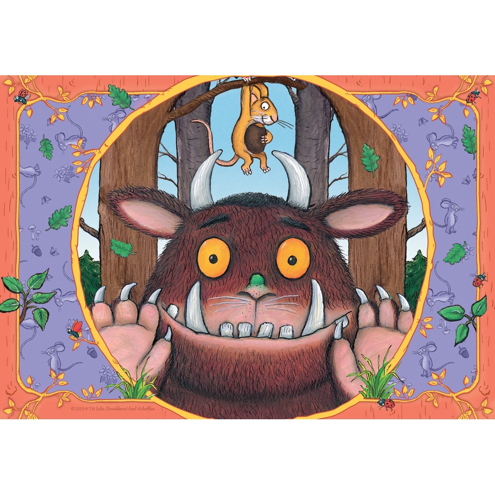 Ravensburger Der Grüffelo 4er-Packung – Großes Puzzle