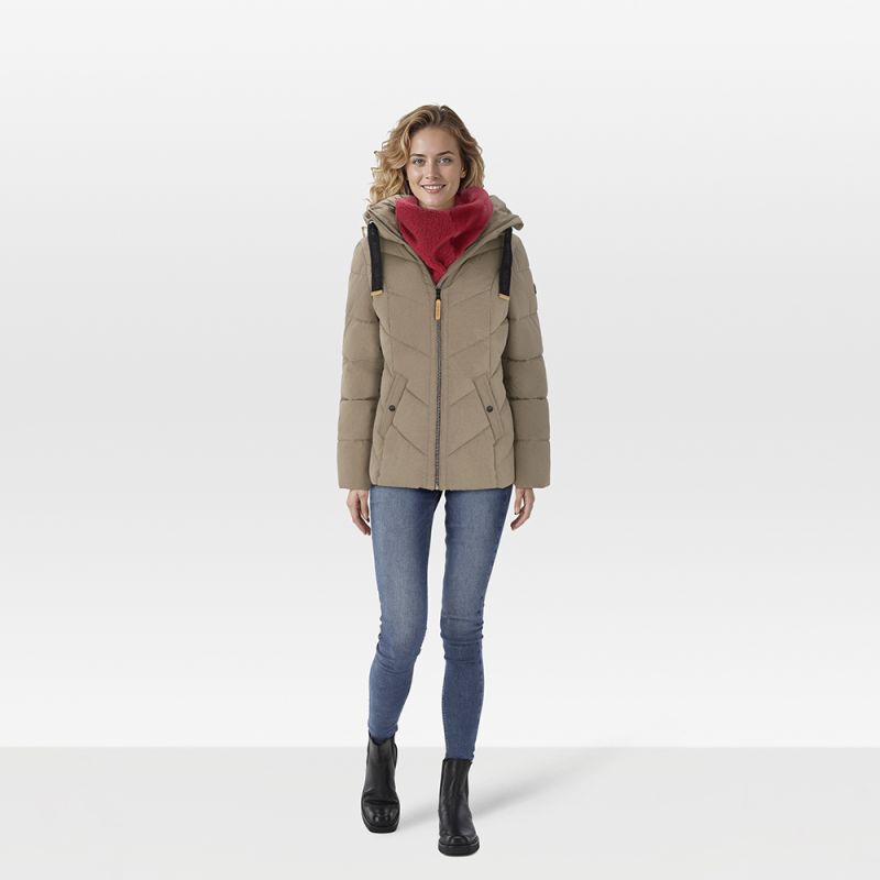 Veleste Furry - Sjaal - Rood