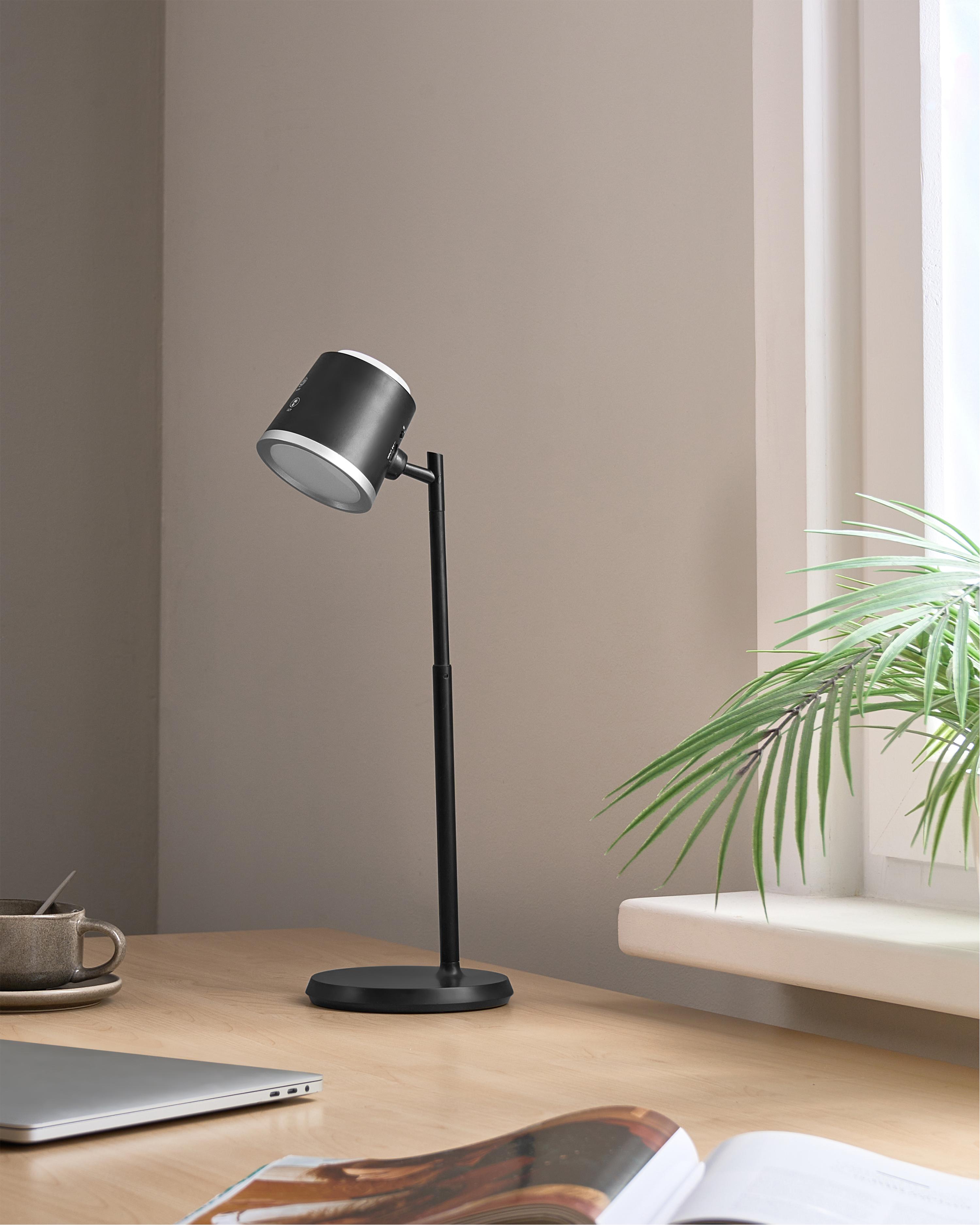 LED bureaulamp LIBRA met dimmer Zwart