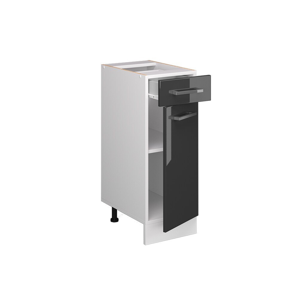 Vicco Schubunterschrank Küchenschrank Küchenzeile R-Line 30 cm Weiß Anthrazit Tür Schublade