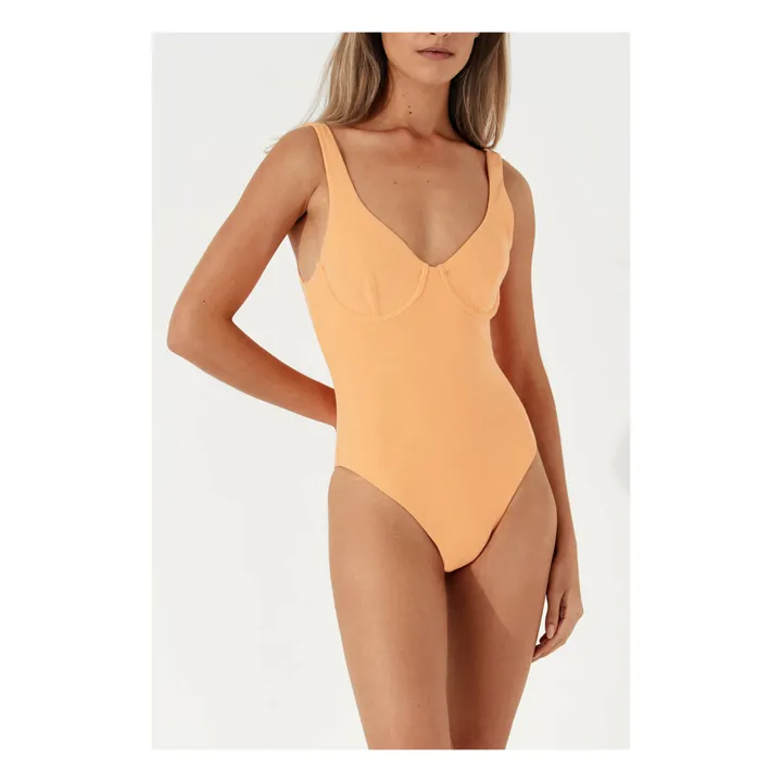 Zulu & Zephyr Maillot 1 Pièce Rockmelon Eponge | Orange