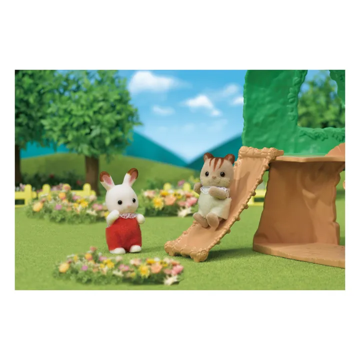 Sylvanian Families Cabane des bébés et bébé écureuil