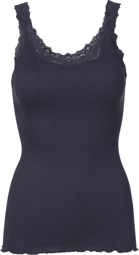 Rosemunde Silketop Blå