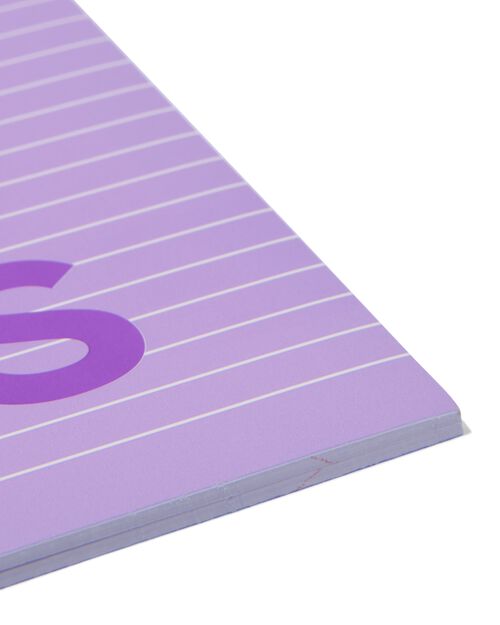 3 cahiers lilas A5 - lignés