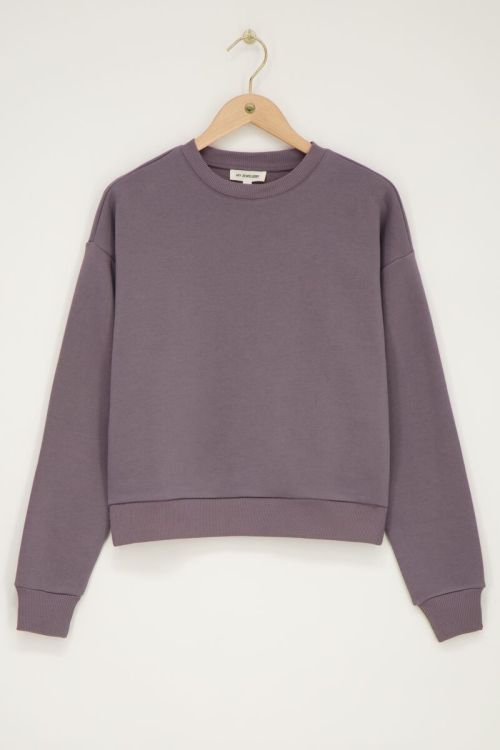 Donkergrijze sweater 