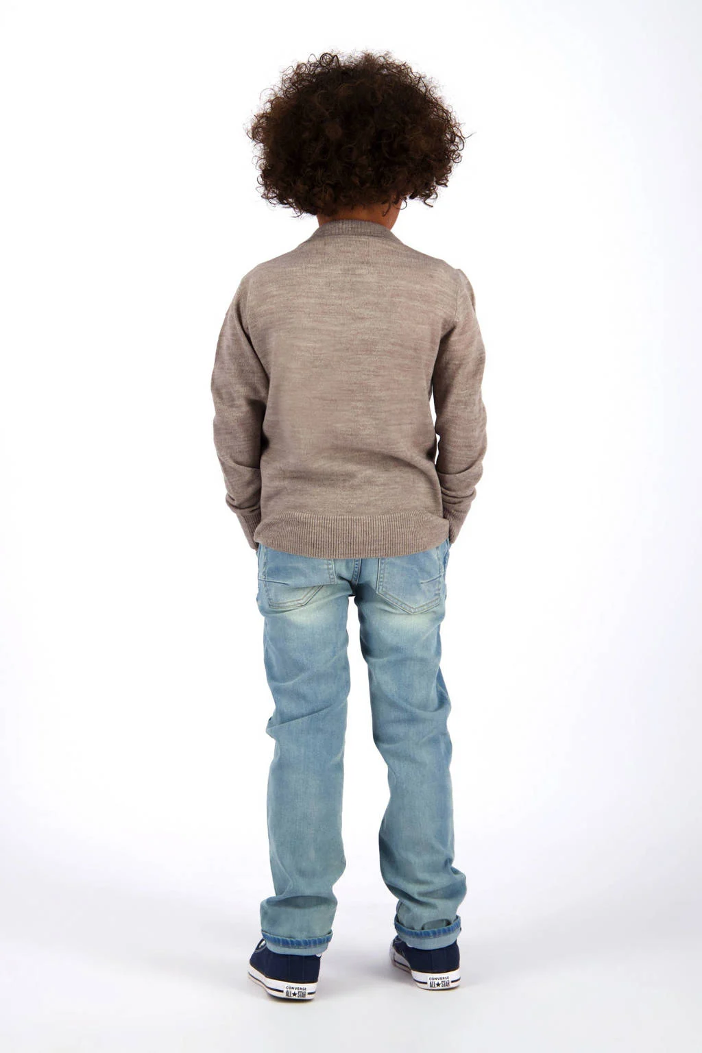 Vingino pullover zand fijn gebreid