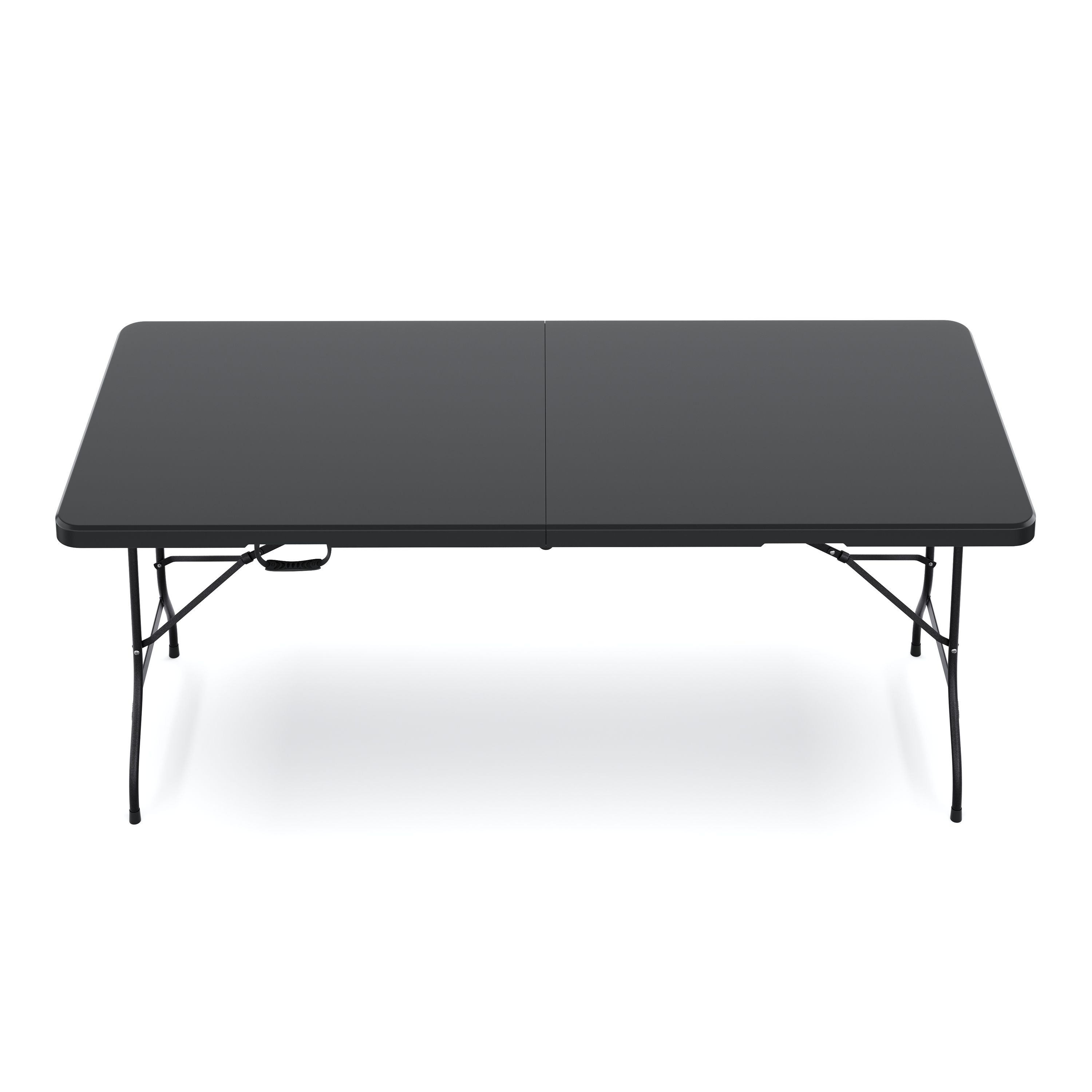 Campingtisch klappbar 180 x 75 cm schwarz