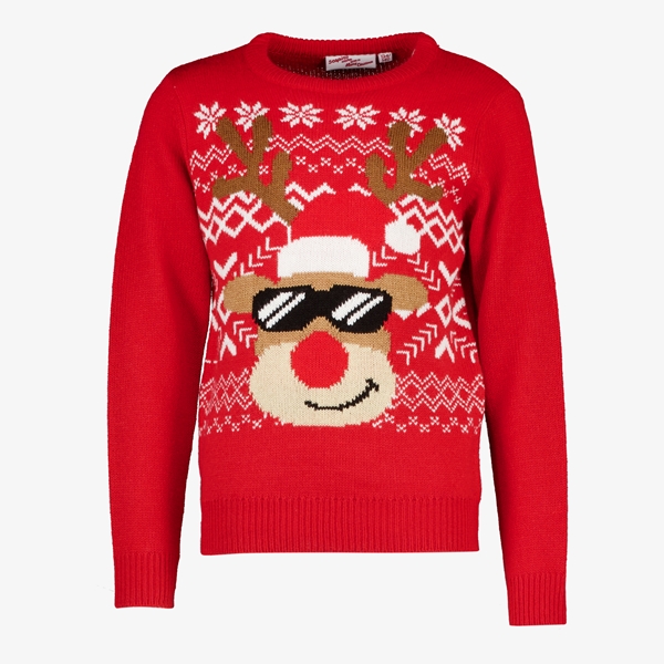 Unsigned jongens kersttrui met Rudolf het rendier