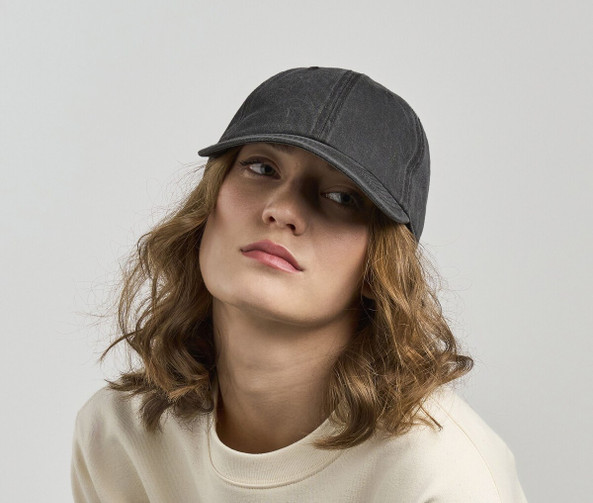 ATLANTIS HEADWEAR AT281 - Casquette 6 pans mid visor délavée