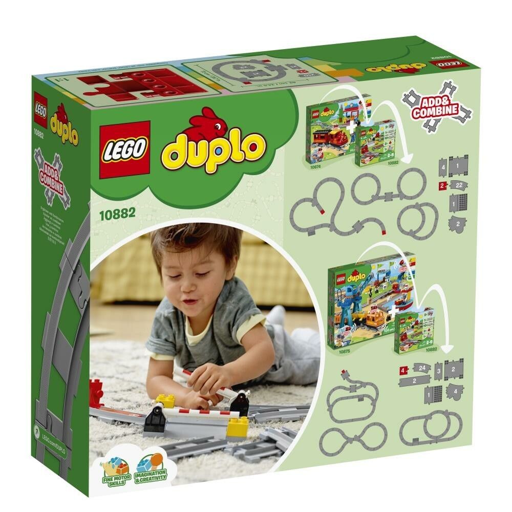 LEGO DUPLO Eisenbahn Schienen