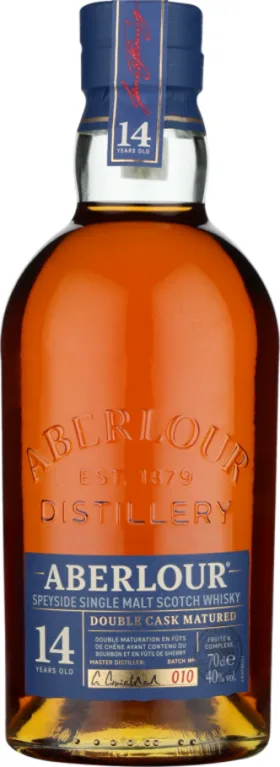 ABERLOUR 14 YEARS DOUBLE CASK MATURED 70CL