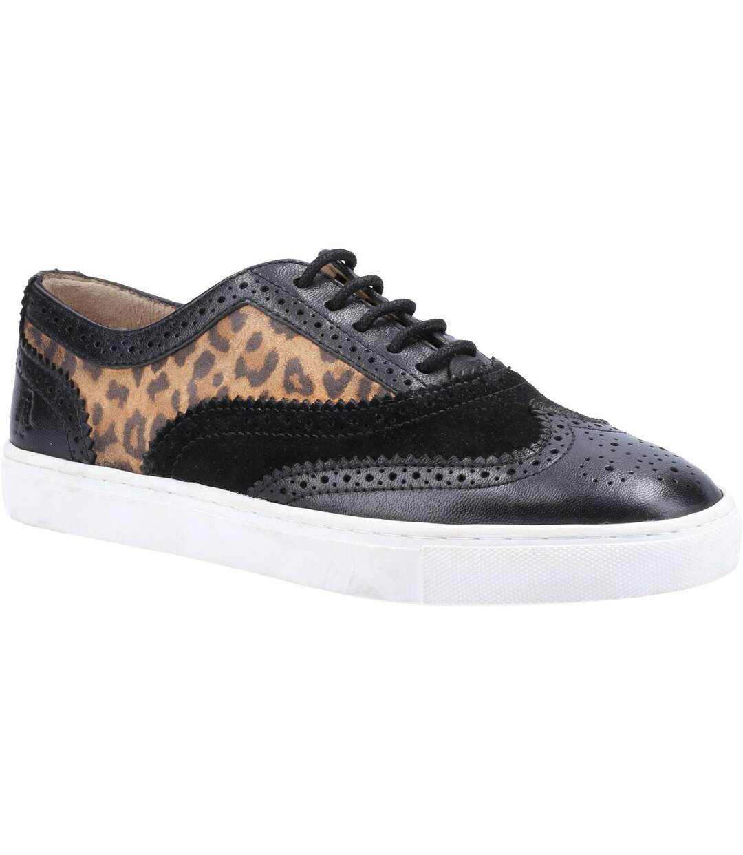 Hush Puppies - Chaussures brogues TAMMY - Femme (Noir / Marron) - UTFS8161