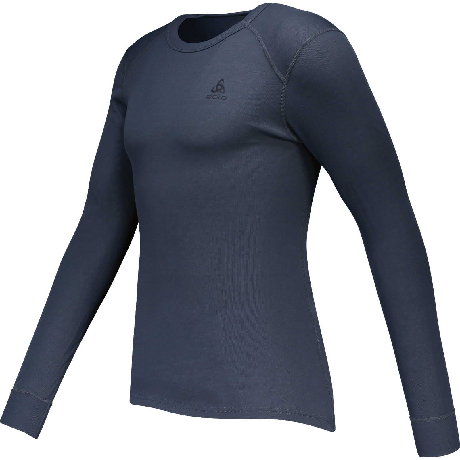 Odlo Active Warm Herren-Langarmshirt Crew Neck 3XL, mittelblau