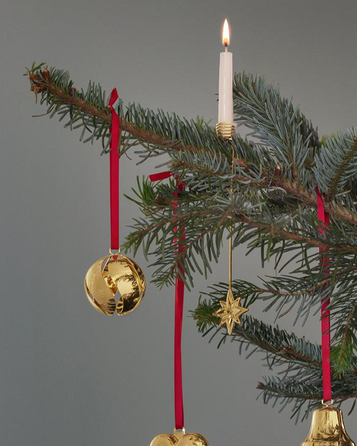 Georg Jensen  Julekugle 2024 - forgyldt