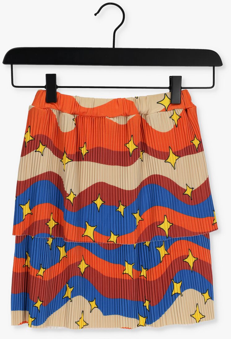 CARLIJNQ multi carlijnq minirok rainbow - 2 layer skirt