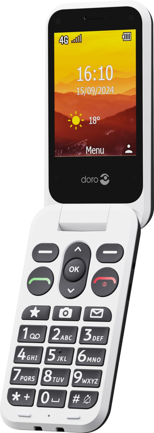 Doro Leva L21 mobiletelefon (sort)