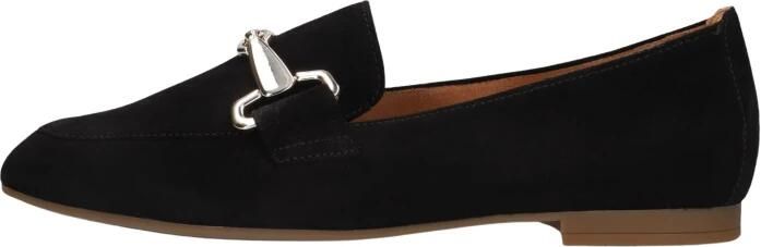 Gabor 211 Loafers Dames Instappers Zwart