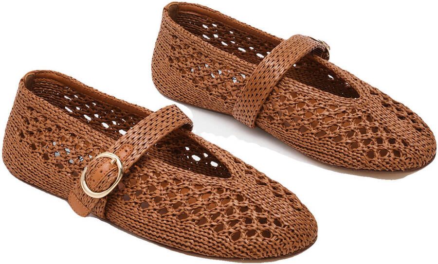 Steve Madden Alara ballerina's cognac
