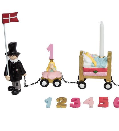 Kids by Friis Geburtstagszug - 45 cm - Adventure Girl