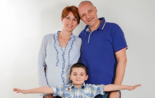 Familien-Fotoshooting bei Lugano als Geschenkidee