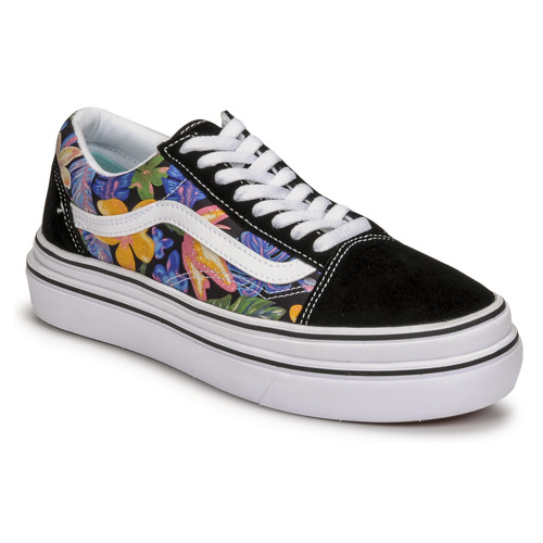 Vans - SUPER COMFYCUSH OLD SKOOL - Noir / Fleuri