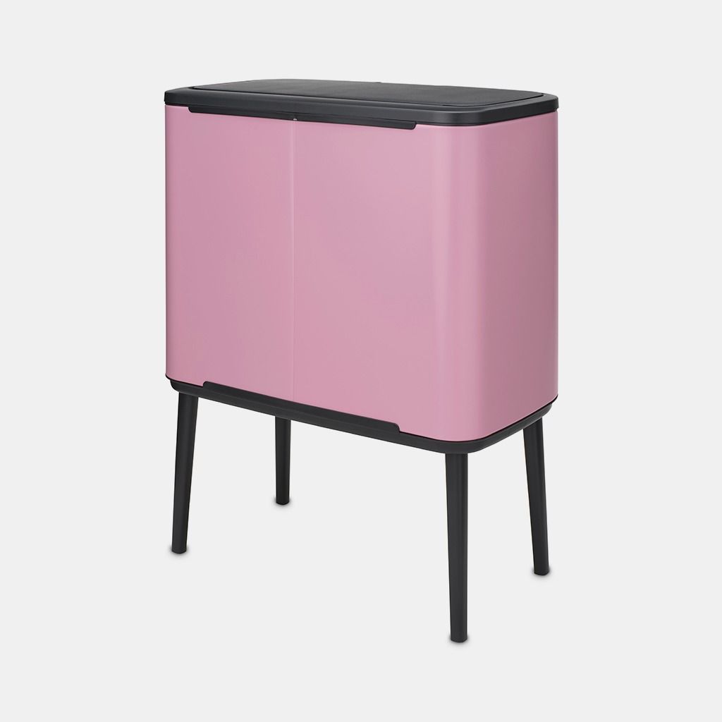 Bo Touch Bin, met 2 binnenemmers, 11   23 liter - Lilac Pink