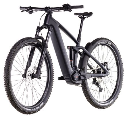 VTT Électrique Tout-Suspendu Cube Stereo Hybrid One44 EX 800 Shimano Deore/Deore XT 12V 800 Wh 27.5'' Noir Blackline 2025