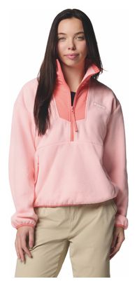 Polaire Columbia 1/2 Zip Sequoia Grove Rose Femme