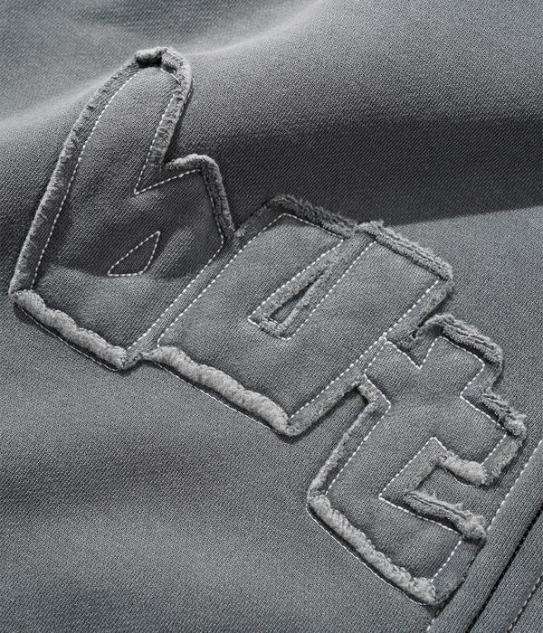 Butter Goods Mineral Wash Zip-Hoodie (charcoal)