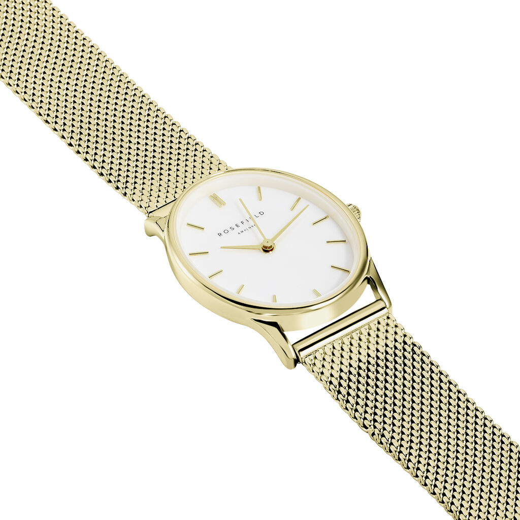 Montre Rosefield Oval Blanc