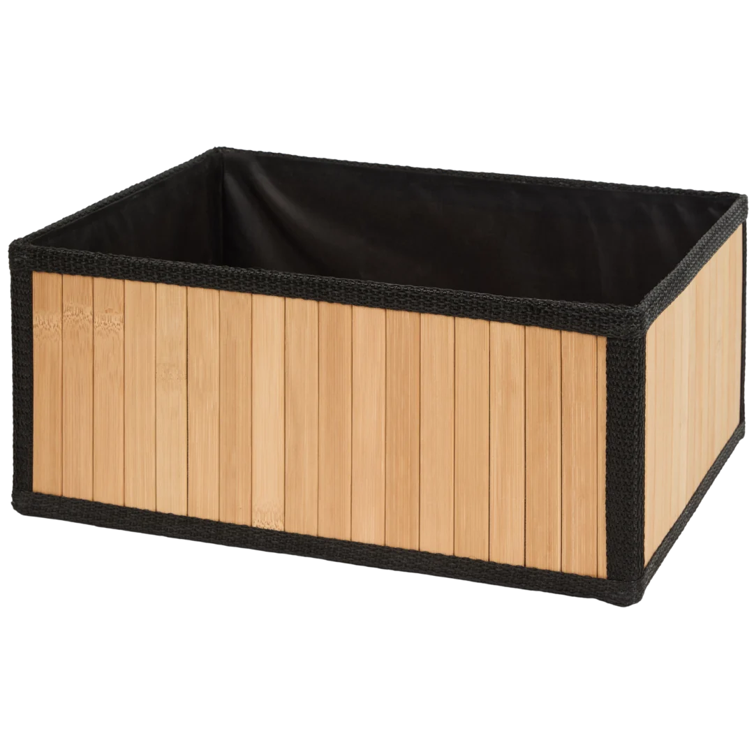 Bamboe mand 32 x 25 x 15 cm | diverse kleuren