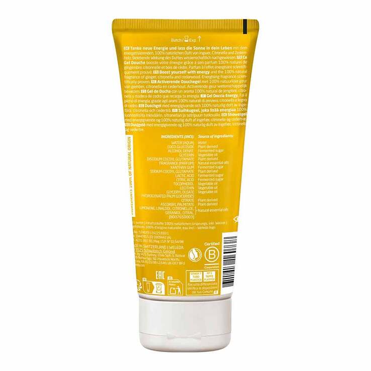 Weleda Energy Shower Gel Ingwer, 200 ml