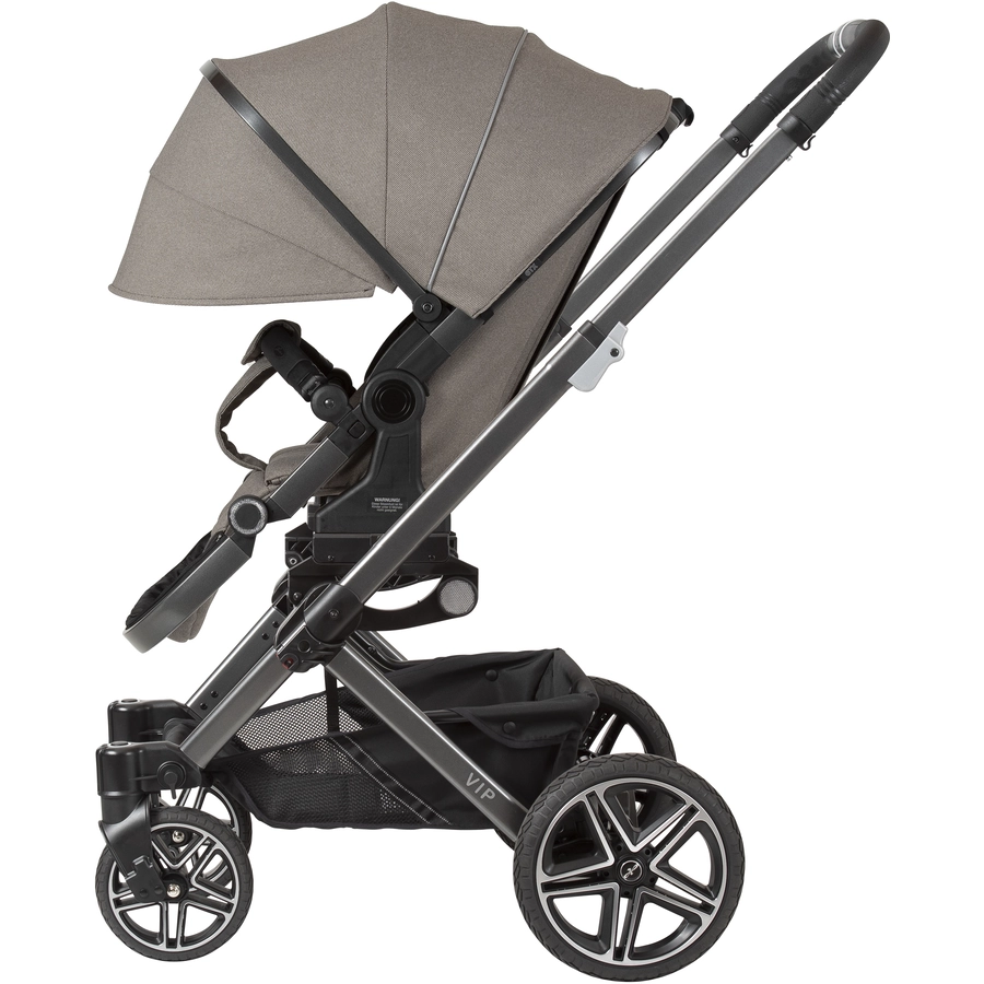 Hartan Kinderwagen Vip GTX Casual Collection classy dots (906) Gestellfarbe platin