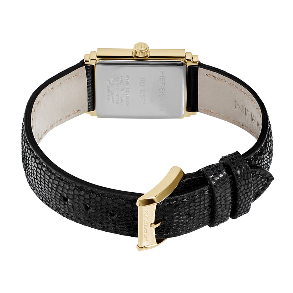Montre Herbelin Art Deco Noir