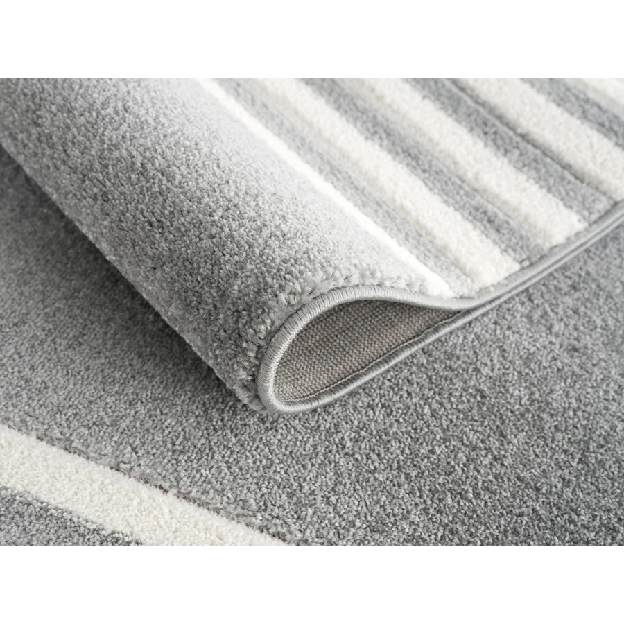 LIVONE Kinderteppich Kids love Rugs Anker silbergrauweiß