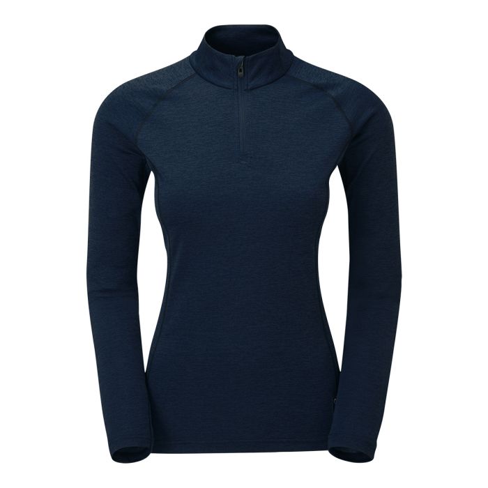 Dart Zip Neck Women løbetrøje