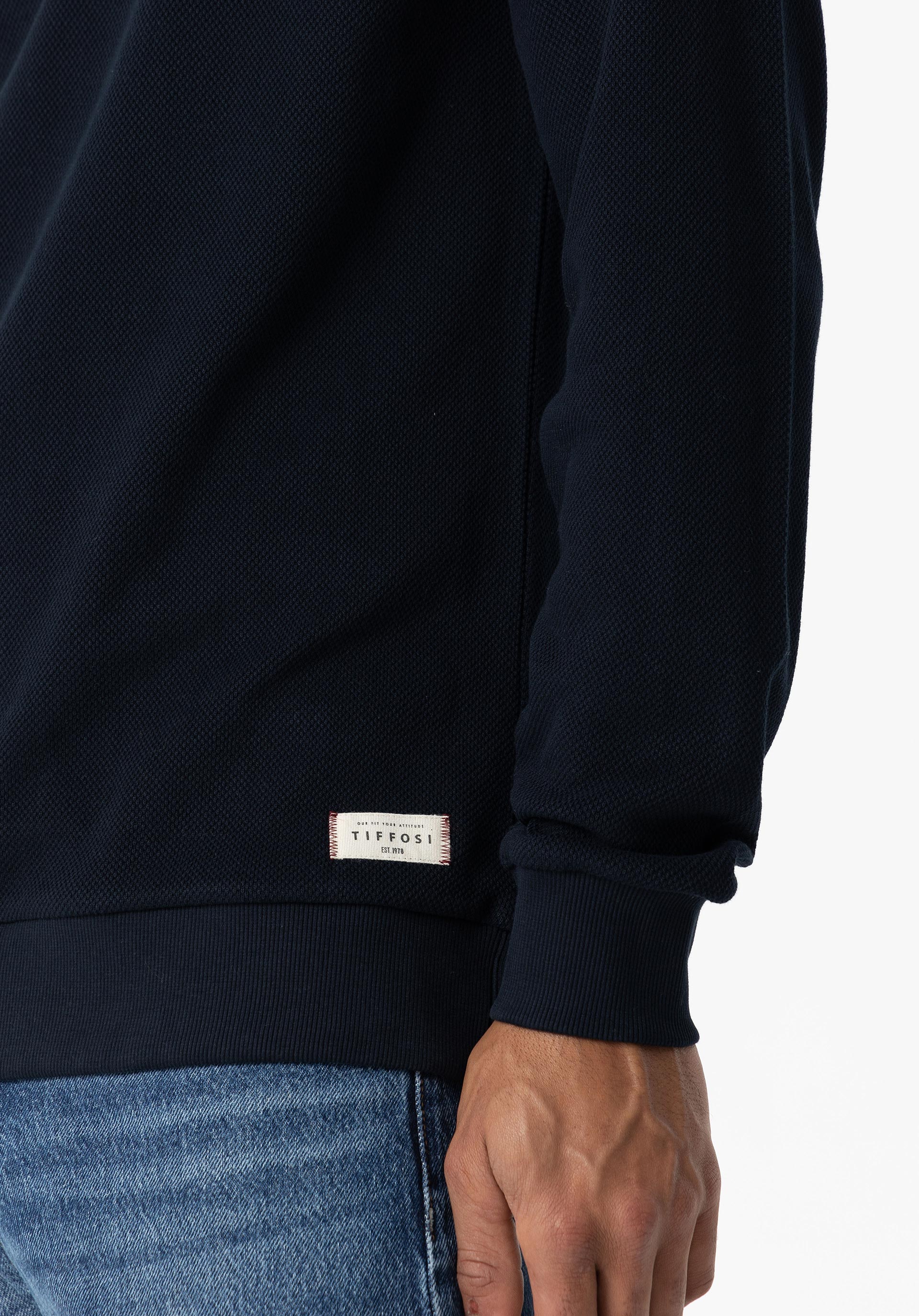 Sweatshirt com Textura