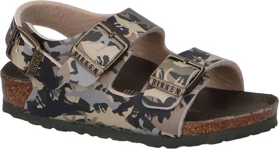 Birkenstock Milano Kinderslippers Small fit Khaki