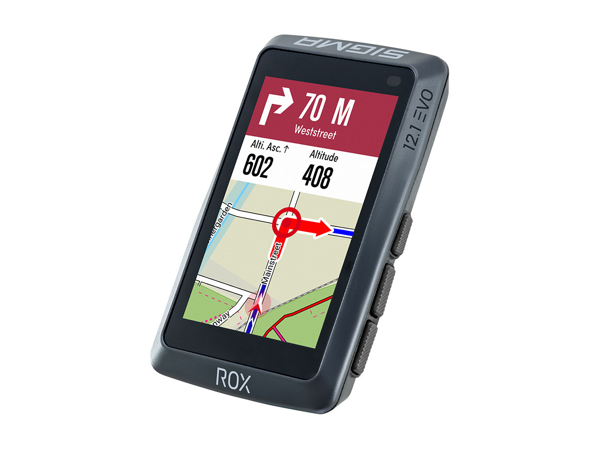 Sigma ROX 12.1 EVO Basic Set fietscomputer - Night Grey