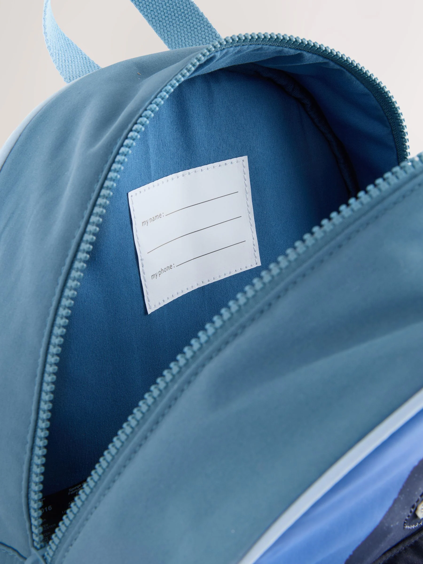 Blauw raket - Rugzak