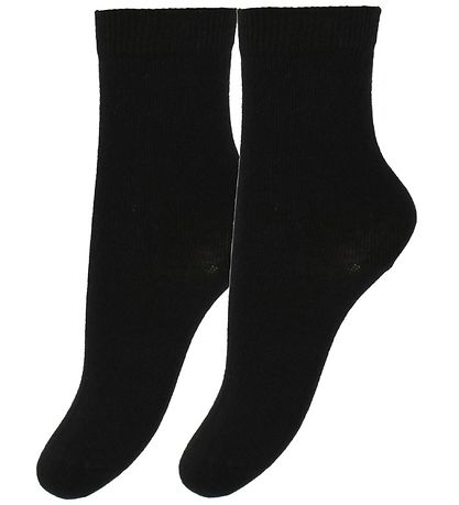 Minymo Socken - 2er-Pack - Schwarz