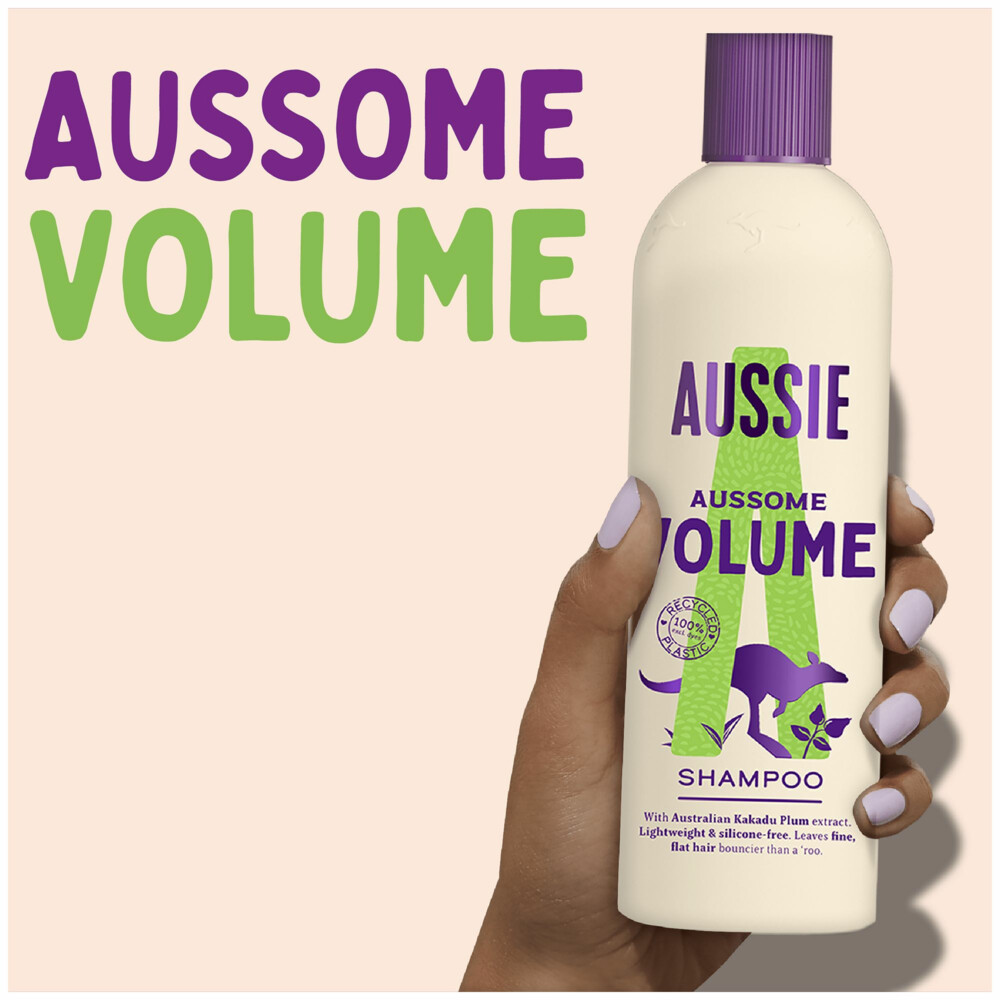 6x Aussie Aussome Volume Shampoo300 ml