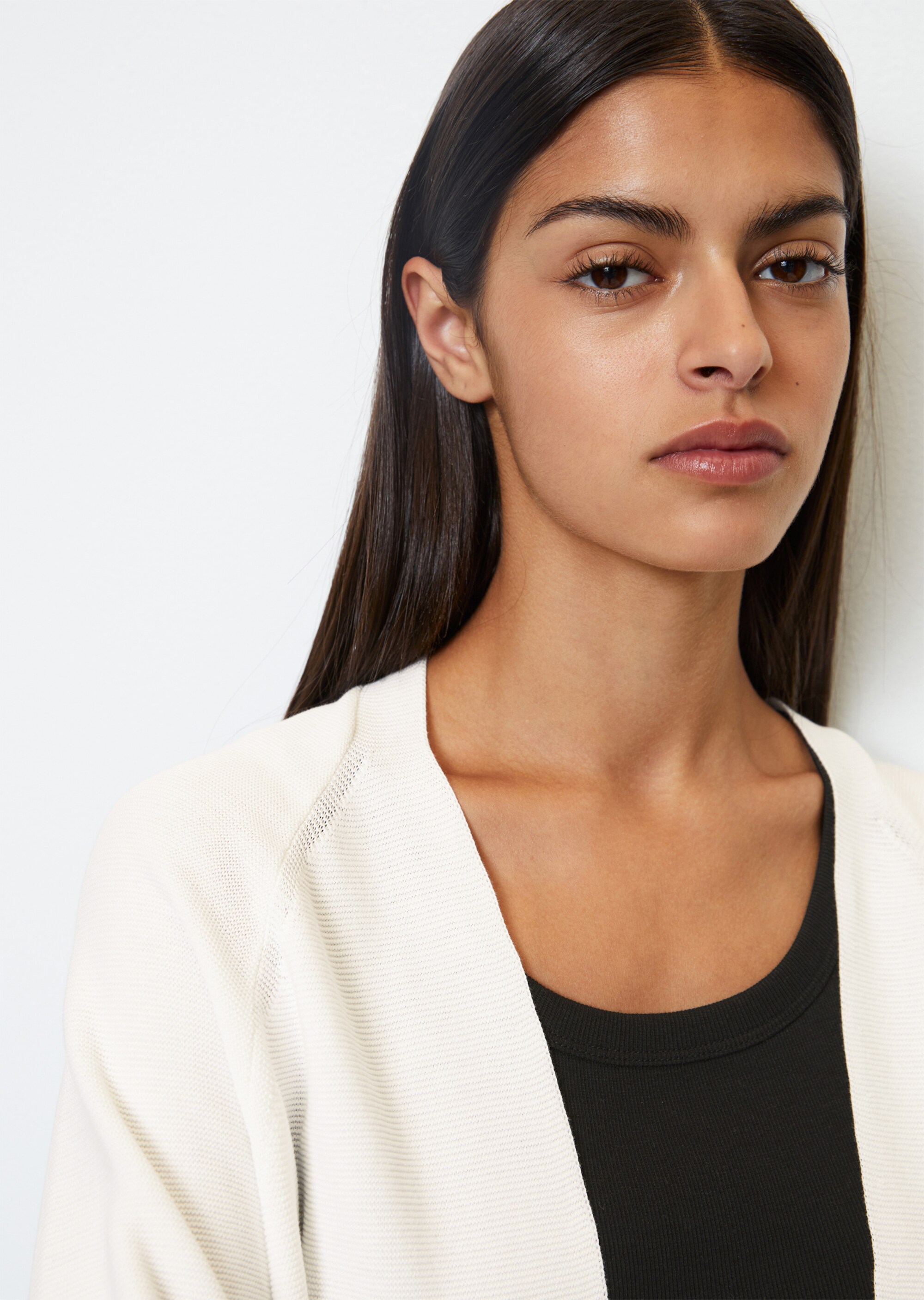DfC Cardigan regular aus kompaktem Organic Cotton-Garn