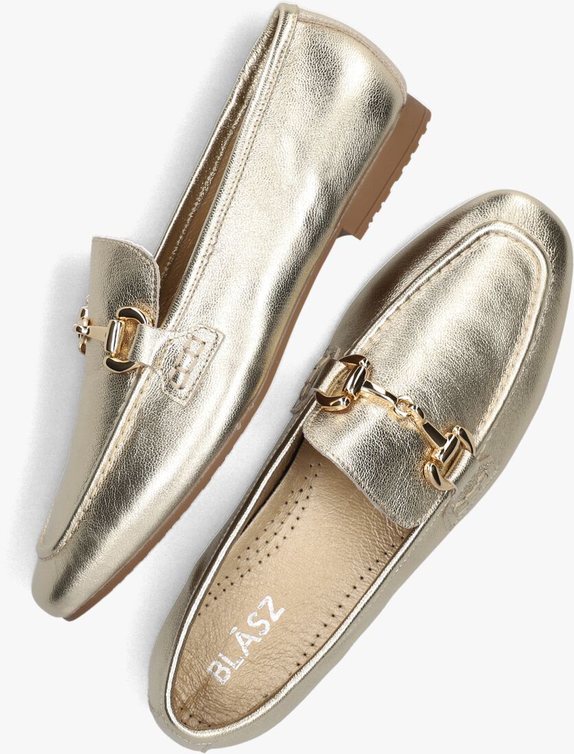 BLASZ gouden blasz loafers chn2559