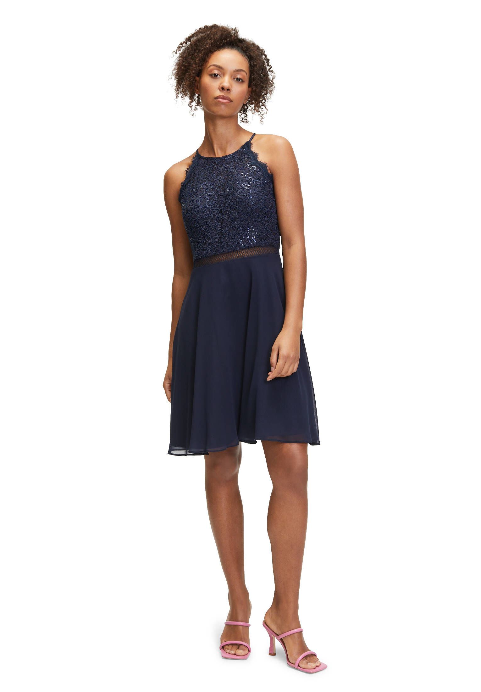 Vera Mont| Damen Cocktailkleid mit Spitze