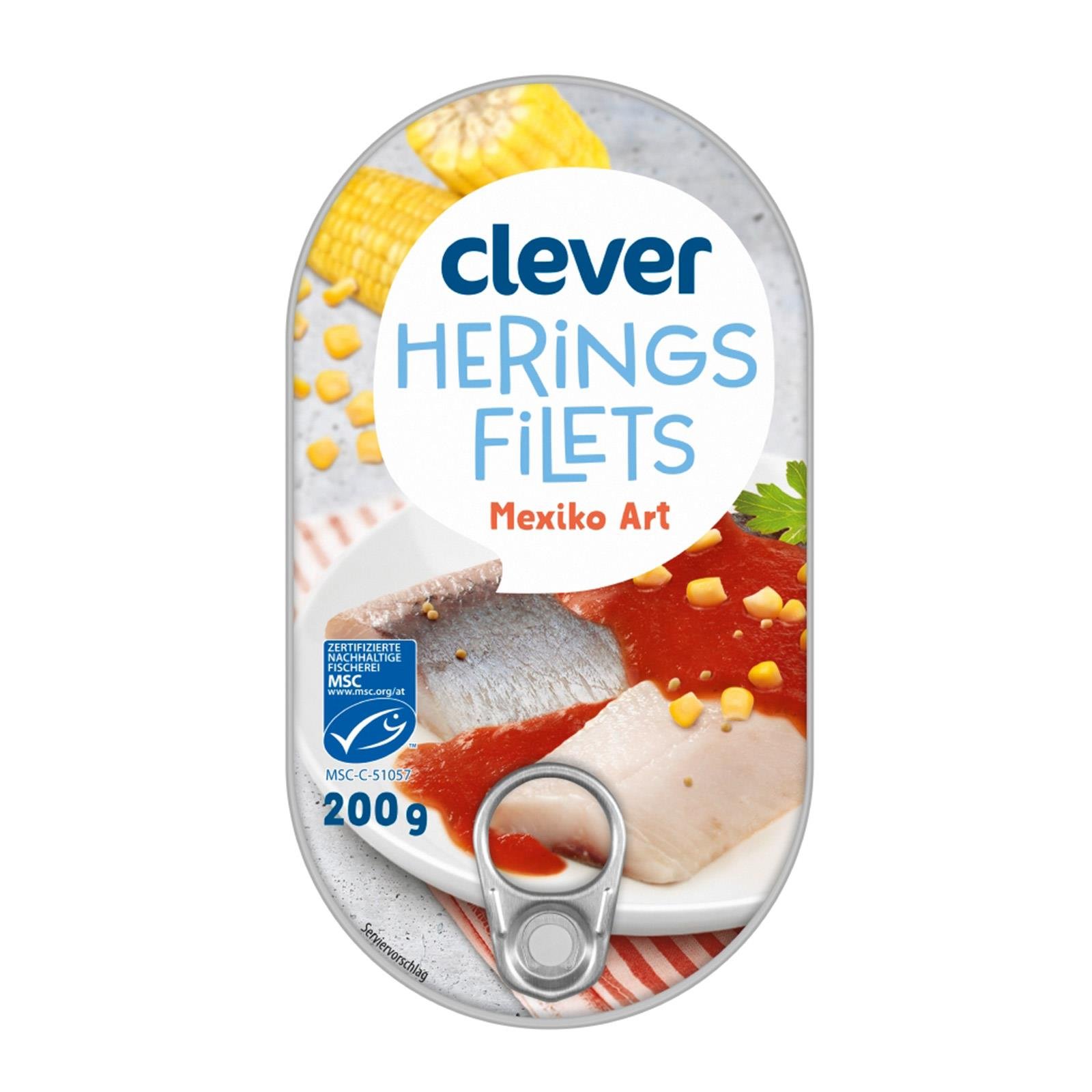Clever Heringsfilet Mexikanisch