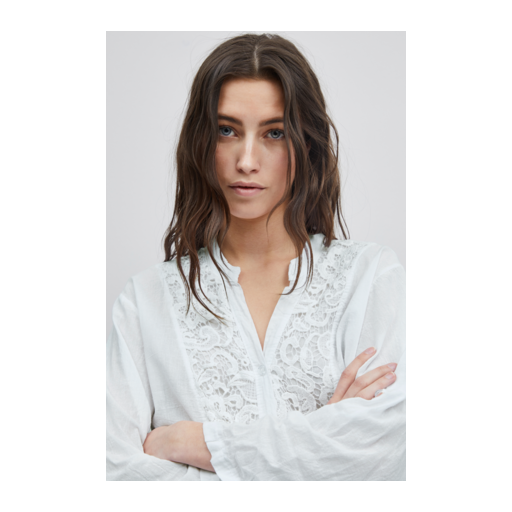 Sorbet Hottie Bluse, Hvid, M
