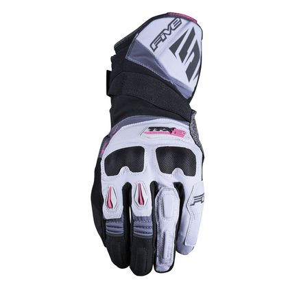 Gants Five TFX2 WATERPROOF WOMAN - Gris / Rose