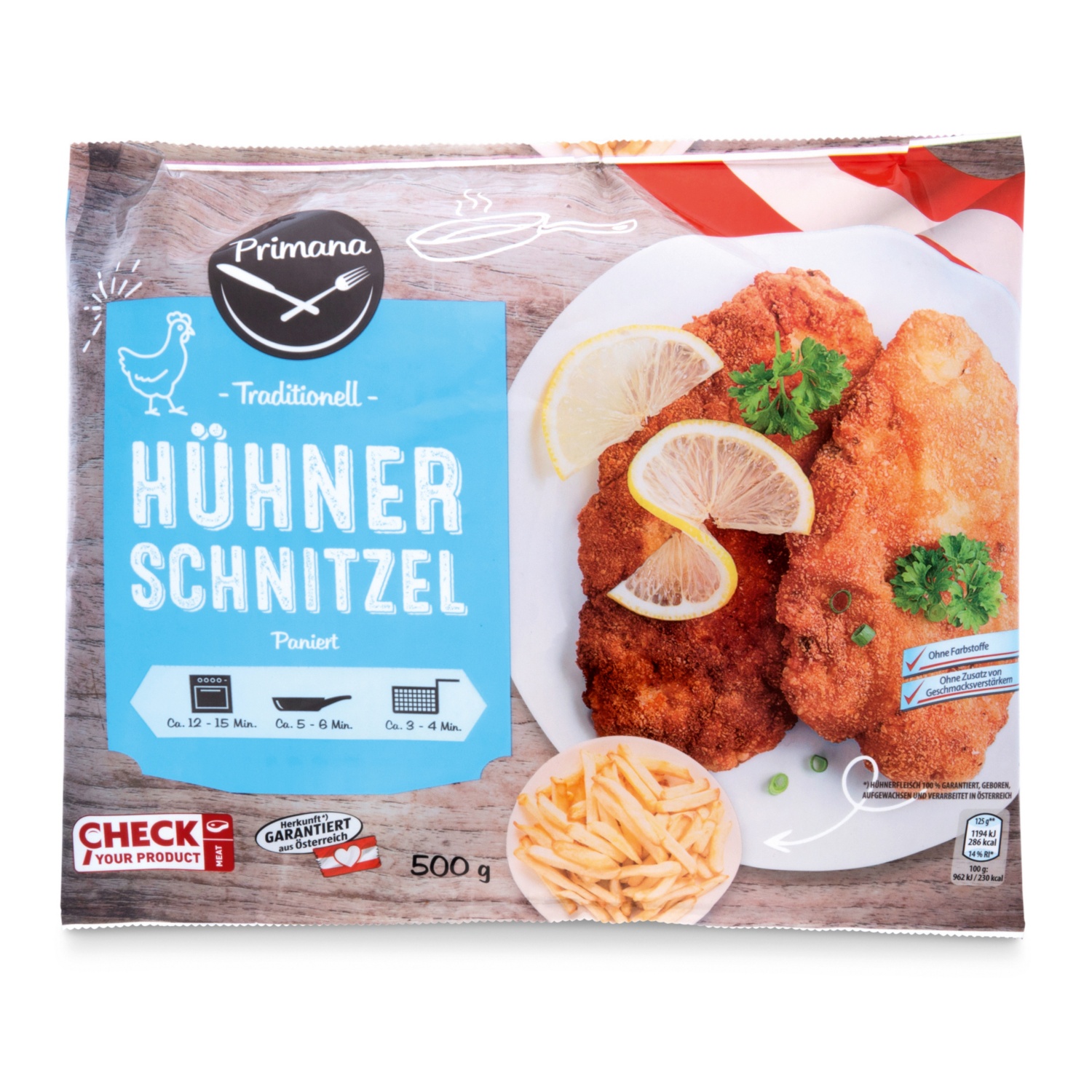 PRIMANA Hendlschnitzel